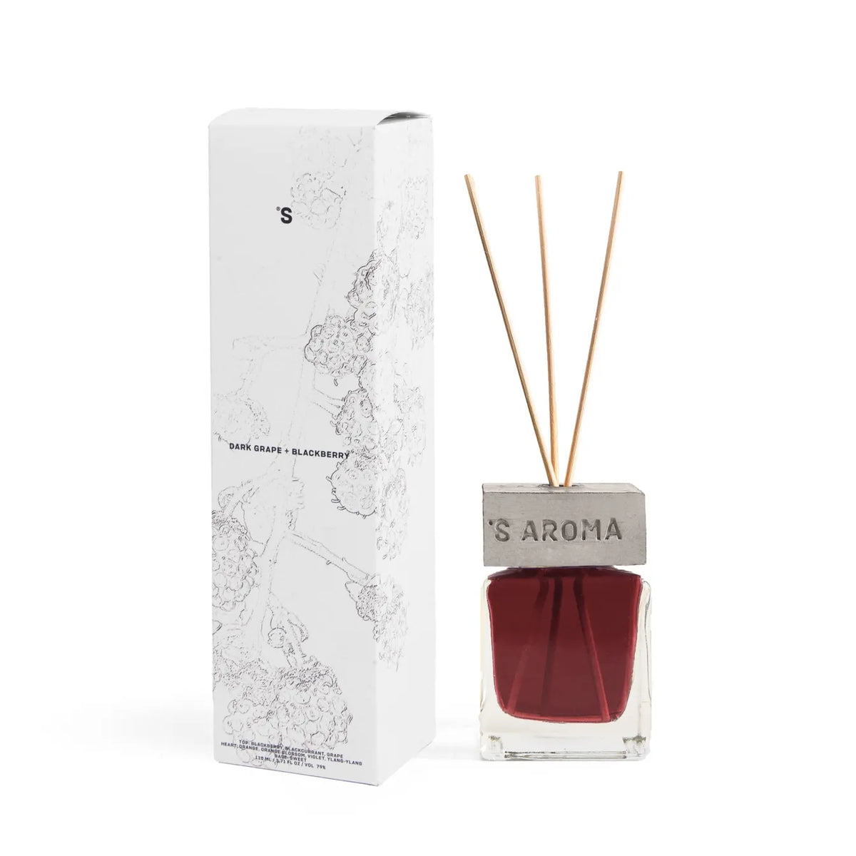 Home fragrance POMEGRANATE + WOOD