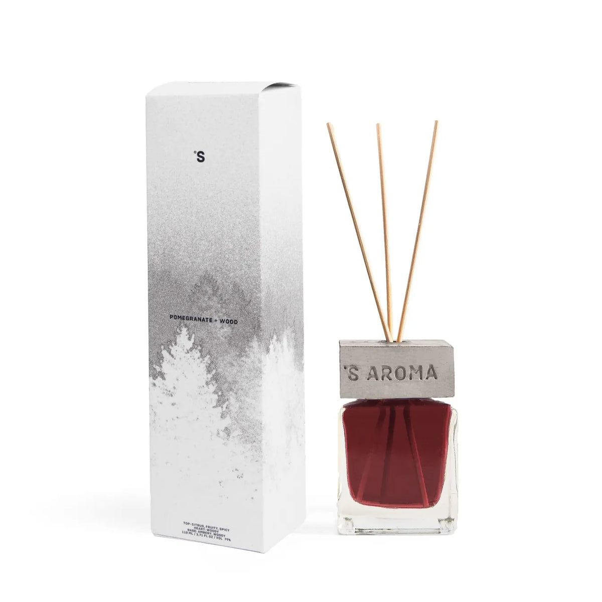 Home fragrance POMEGRANATE + WOOD
