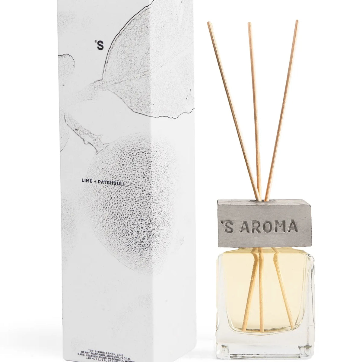 Home fragrance LIME + PATCHOULI