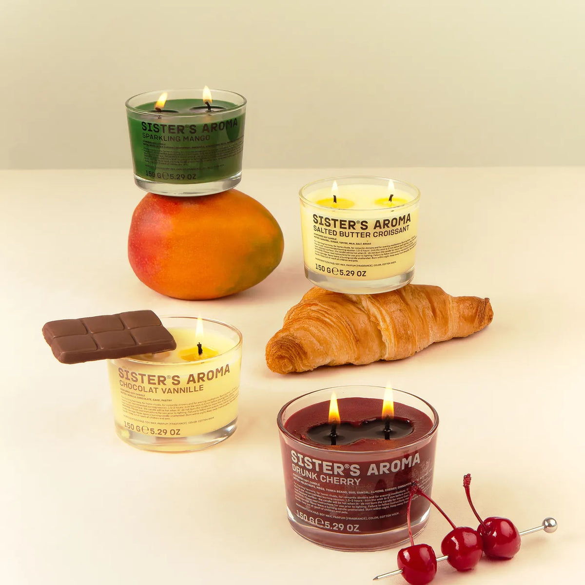 Scented Candle SALTED BUTTER CROISSANT