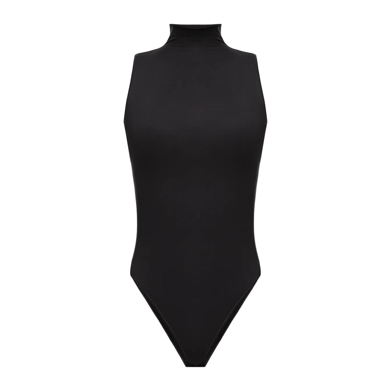 Seamless Bodysuit Dark Graphite