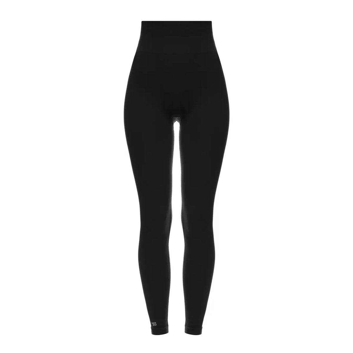 Seamless ribbed leggings Dark Graphite