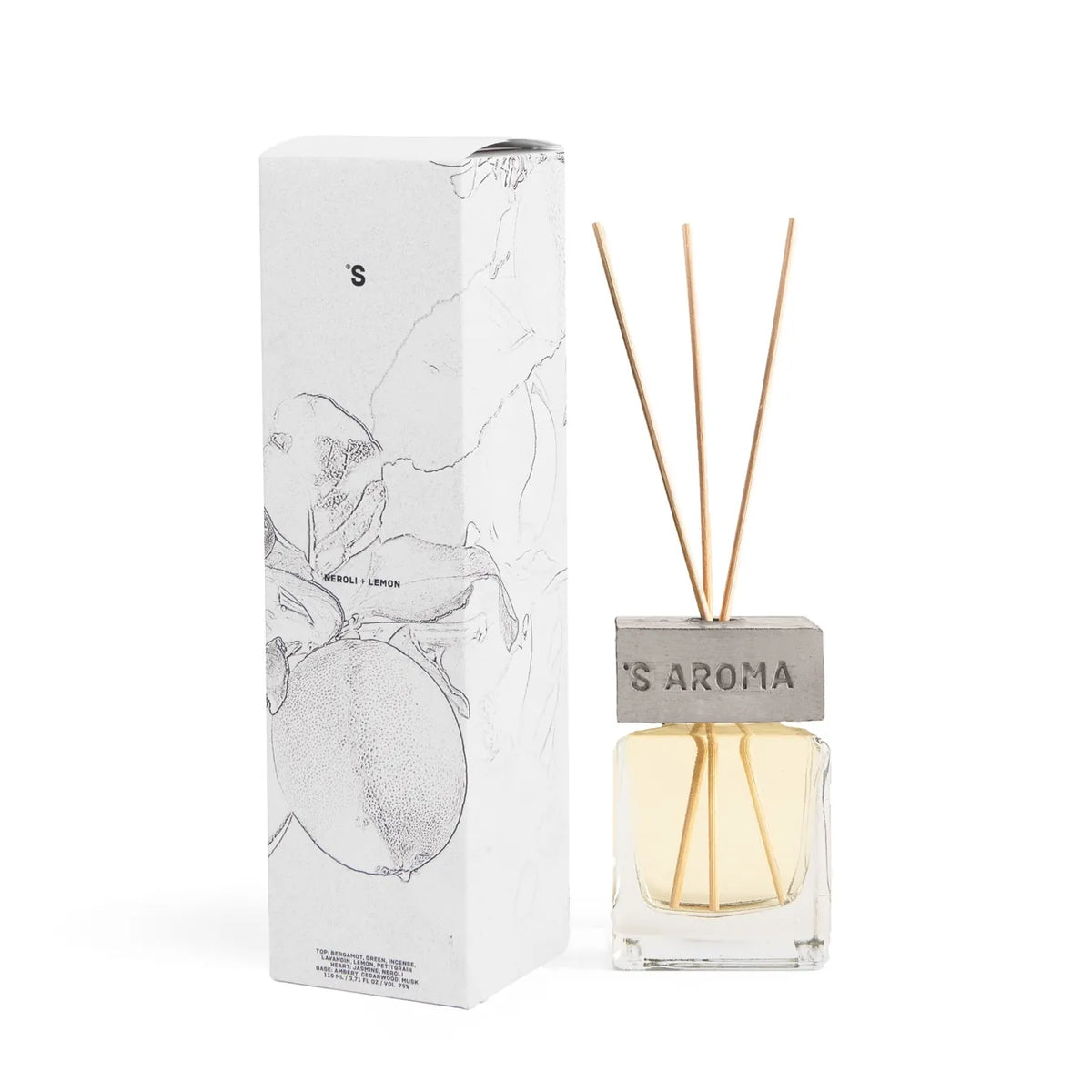 Home fragrance NEROLI + LEMON