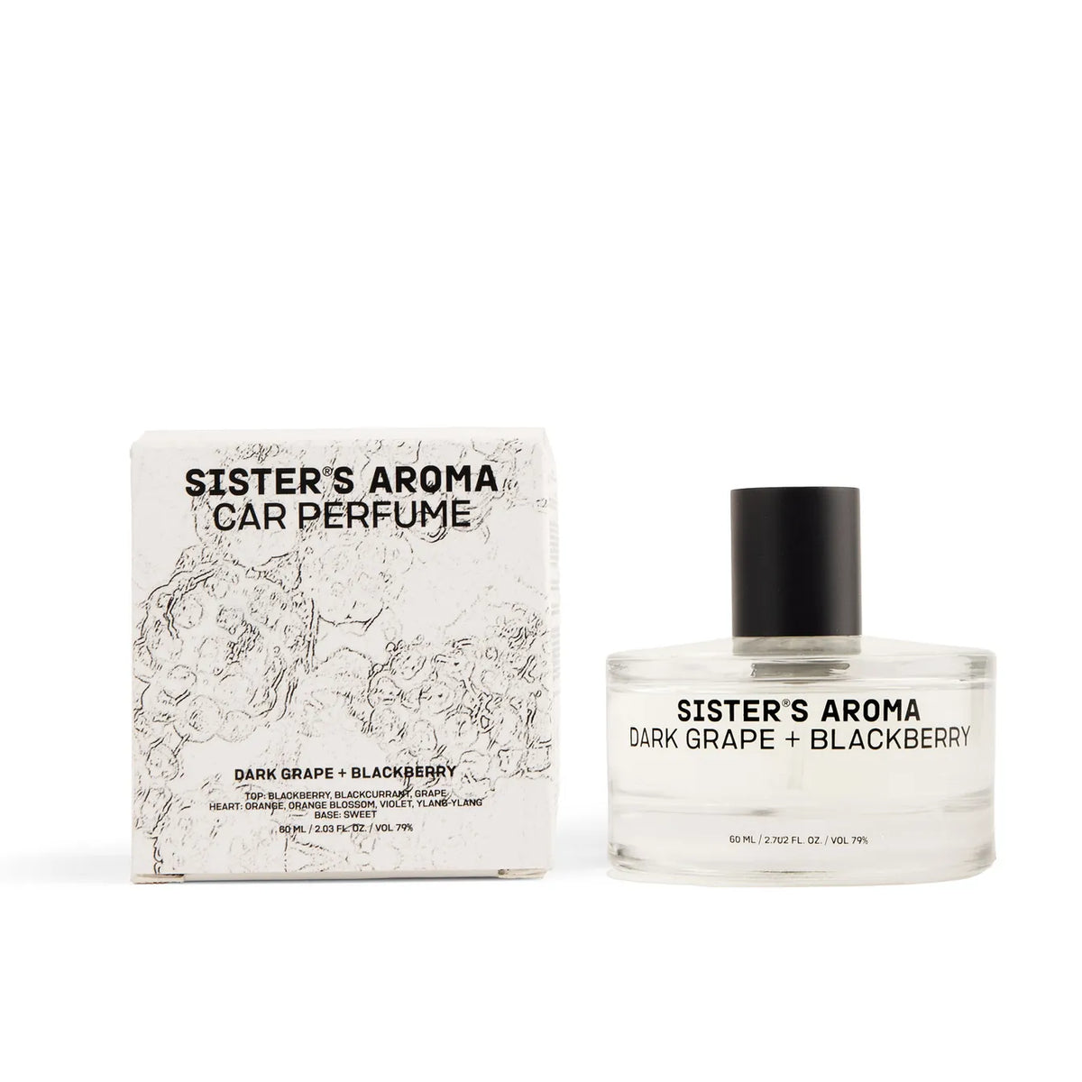 Car Perfume BLACK GRAPE + BLACKBERRY
