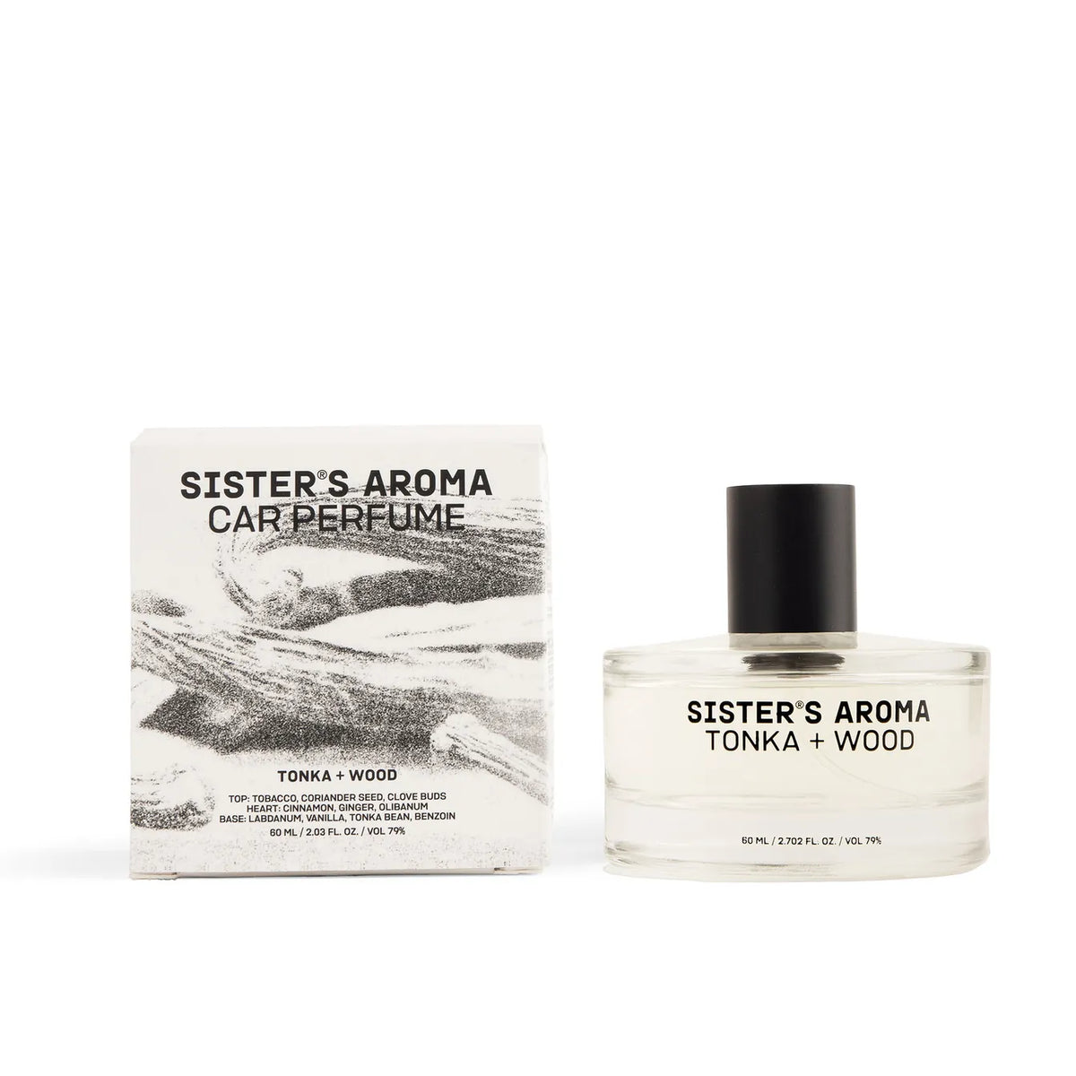 Car Perfume TONKA BEANS + WOOD