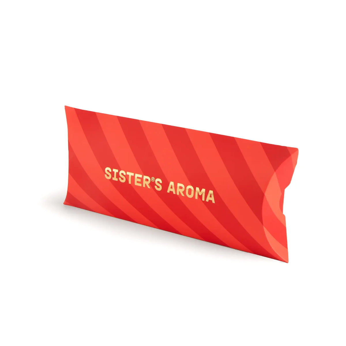 Red striped packaging