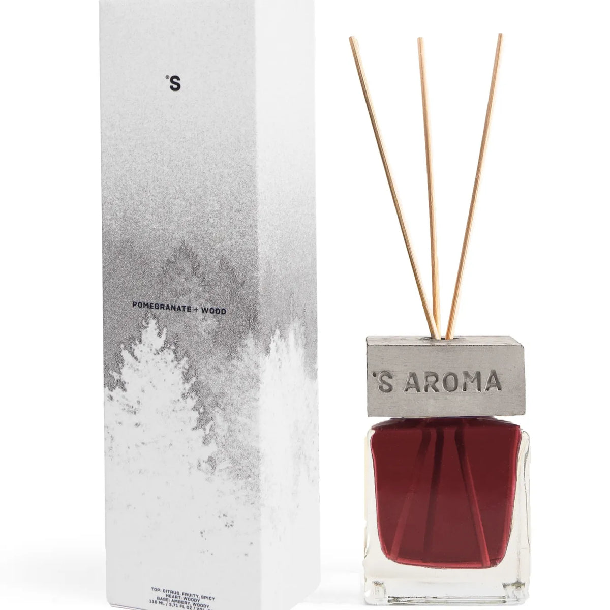 Home fragrance POMEGRANATE + WOOD