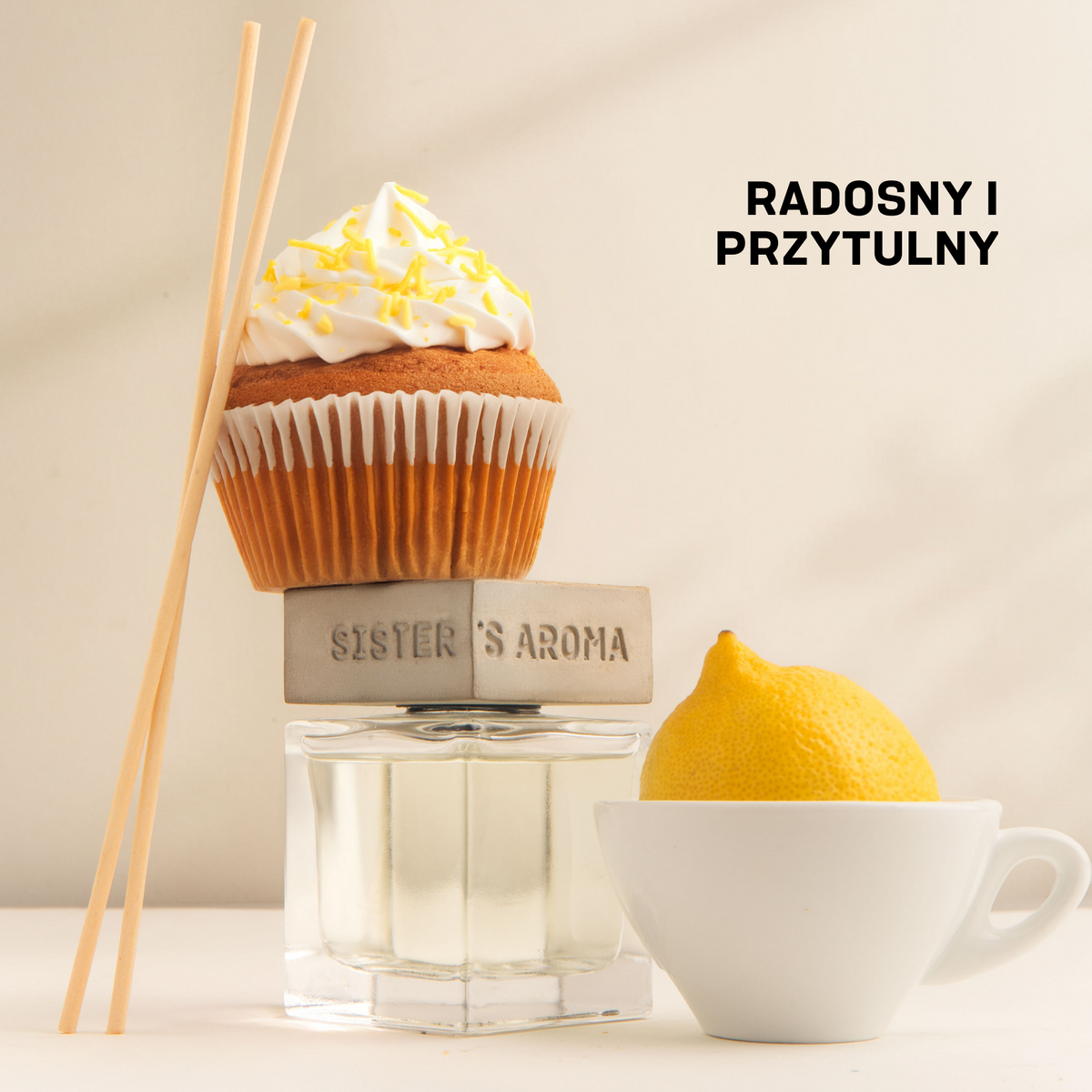 Zapach do domu LEMON CUPCAKE