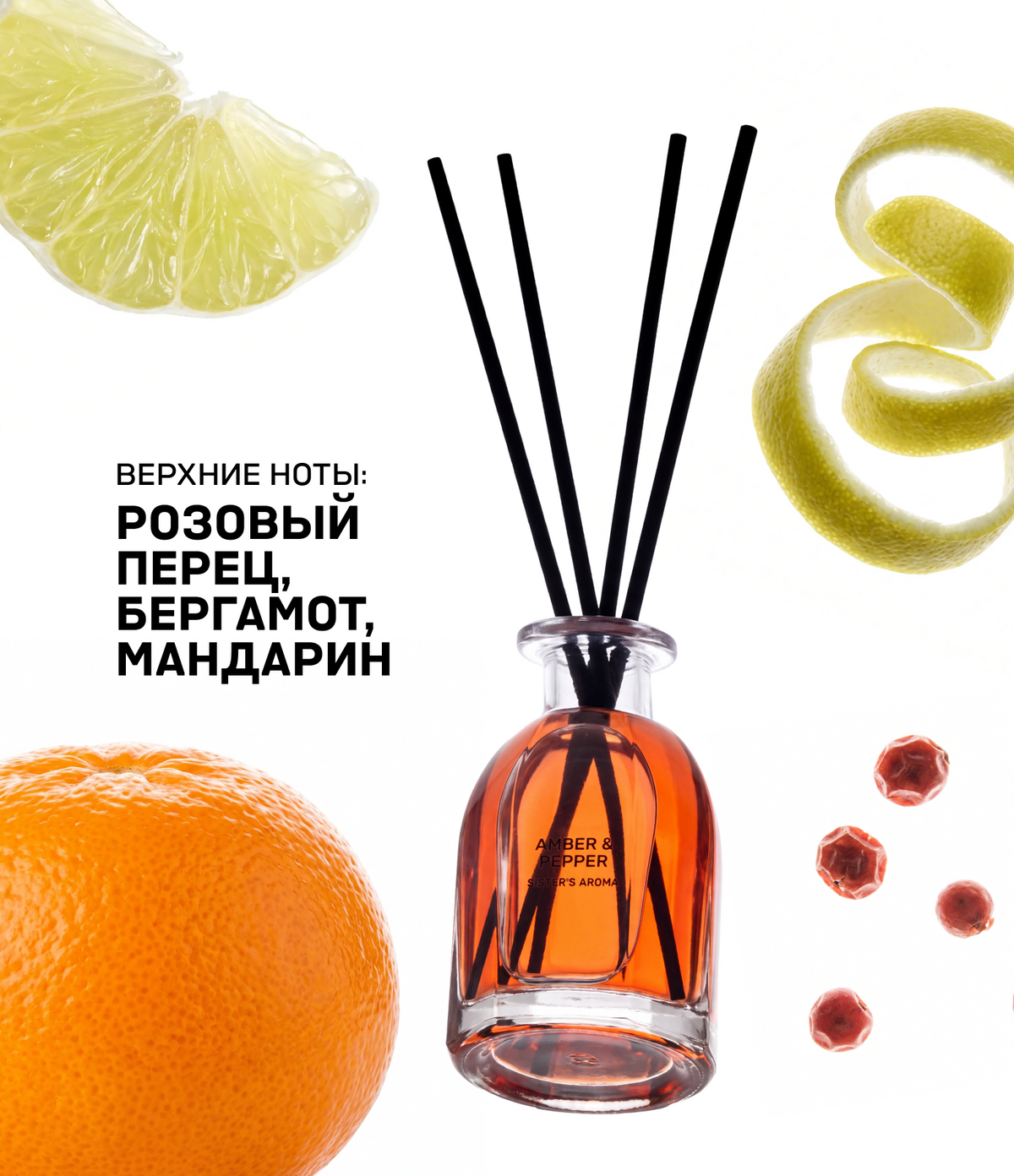 Аромат для дома AMBER & PEPPER