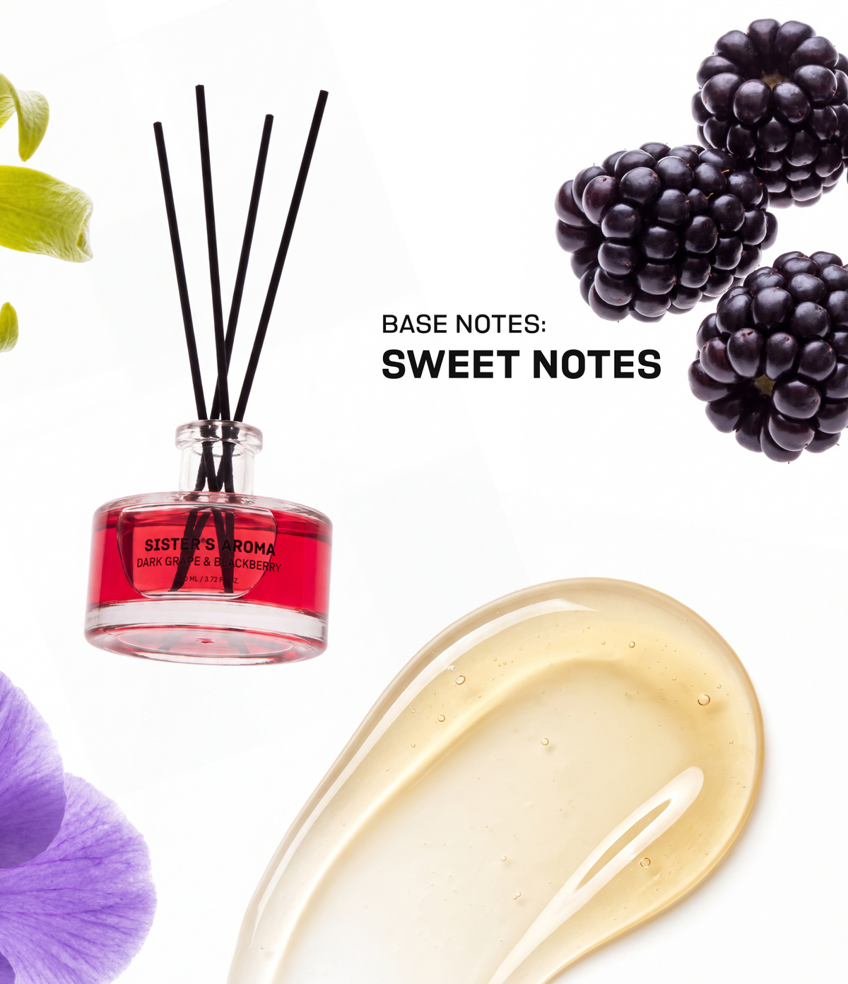 Home fragrance DARK GRAPE + BLACKBERRY