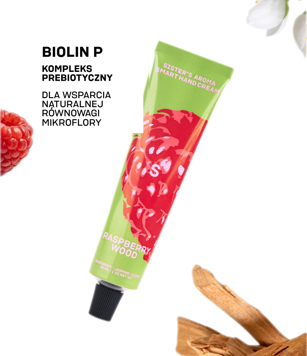 Krem do rąk RASPBERRY WOOD