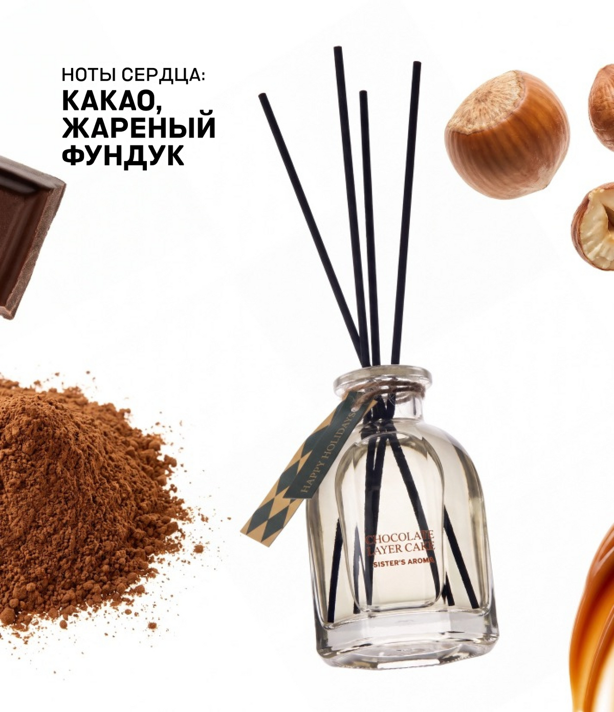 Аромат для дома CHOCOLATE LAYER CAKE