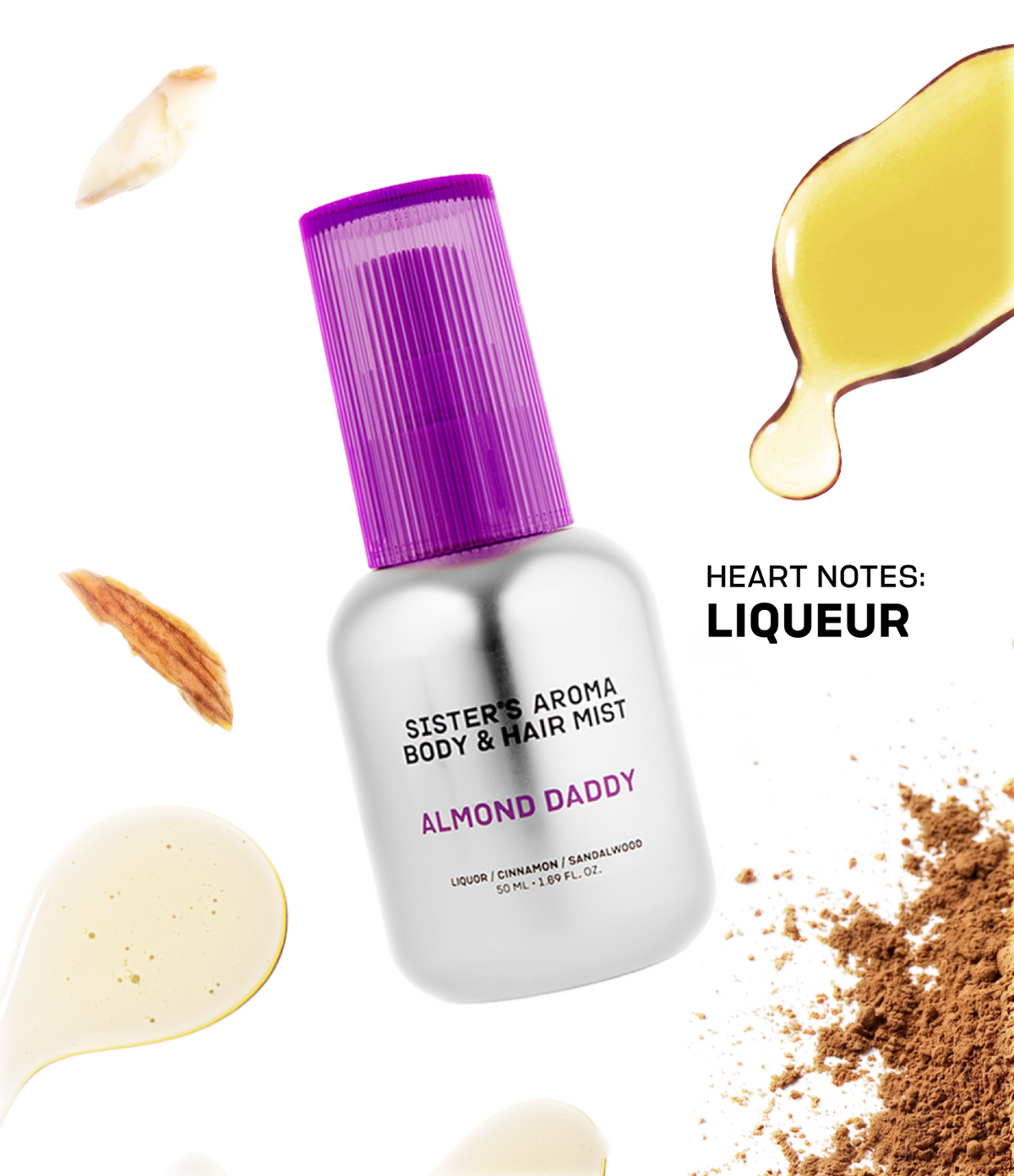 Perfumed Body & Hair Mist ALMOND DADDY