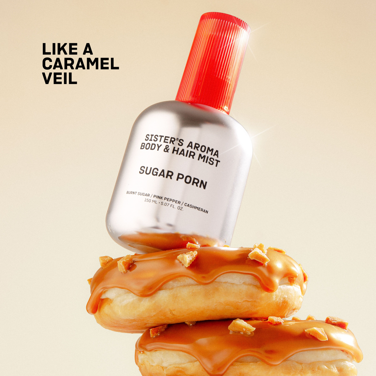 Perfumed Body & Hair Mist SUGAR PORN 150 ml