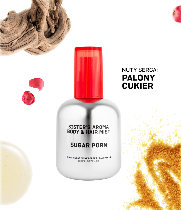 Perfumowana mgiełka do ciała i włosów SUGAR PORN 150 ml