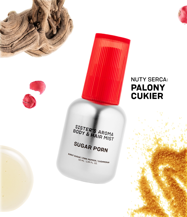 Perfumowana mgiełka do ciała i włosów SUGAR PORN 50 ml