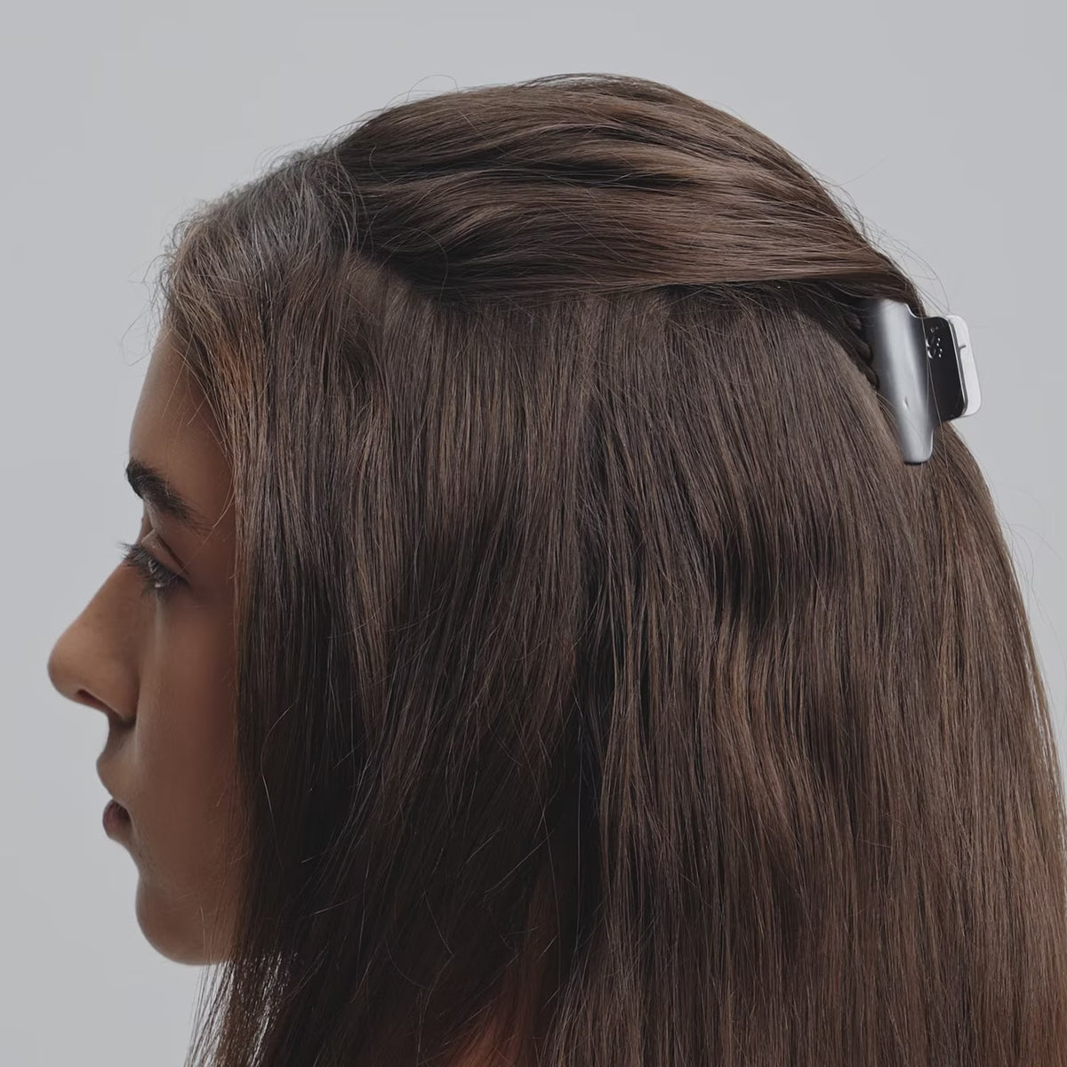 Metal Hair Clip | Silver