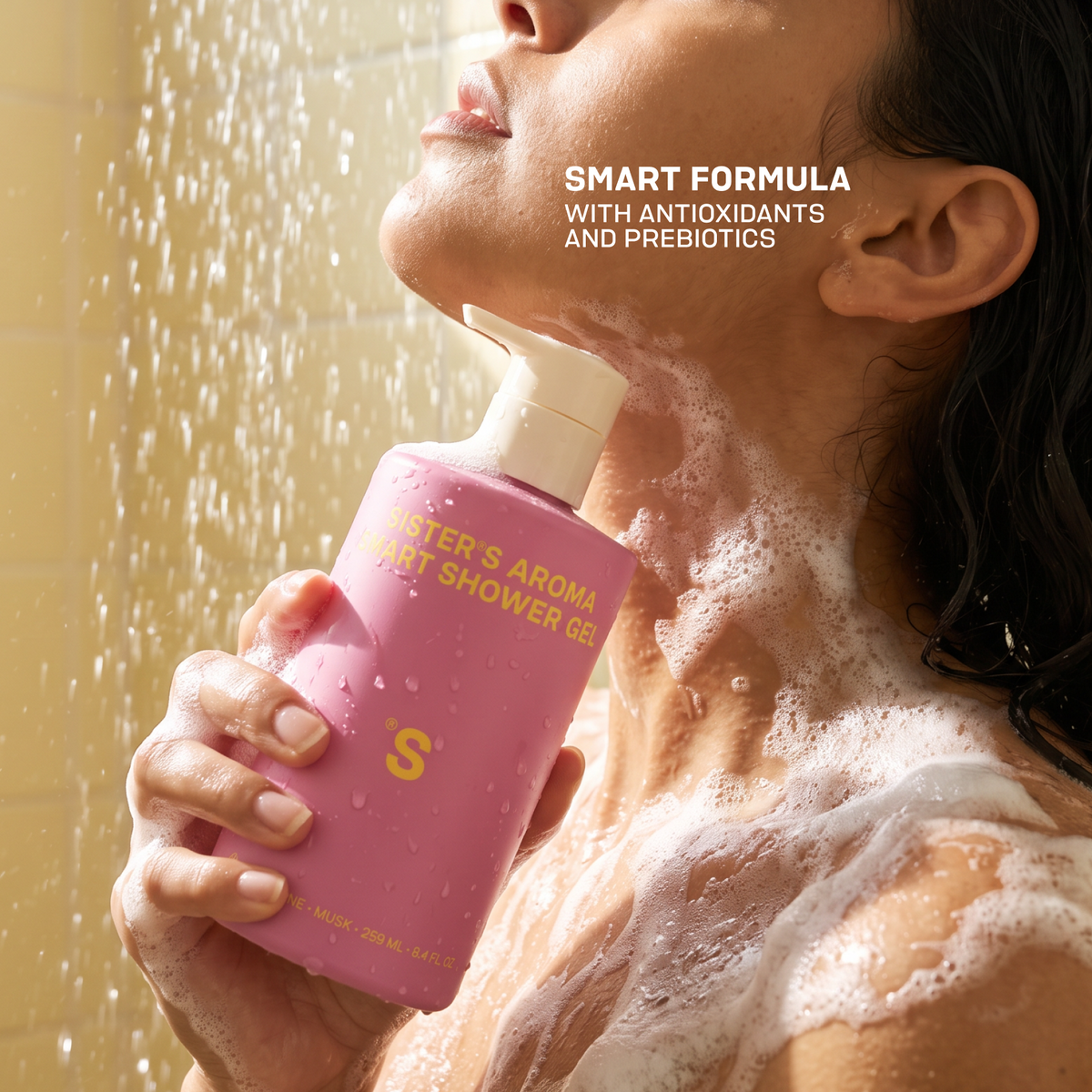 Smart shower gel Peony