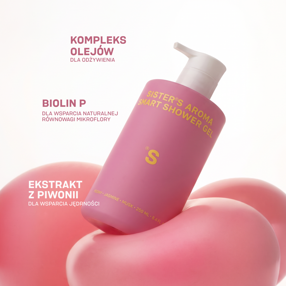Smart shower gel Peony