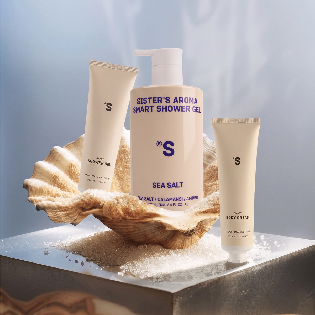 Smart Travel Shower Gel | Sea salt