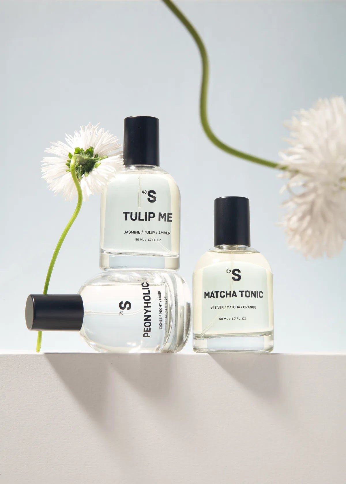Sister’s Aroma perfumes in a floral composition