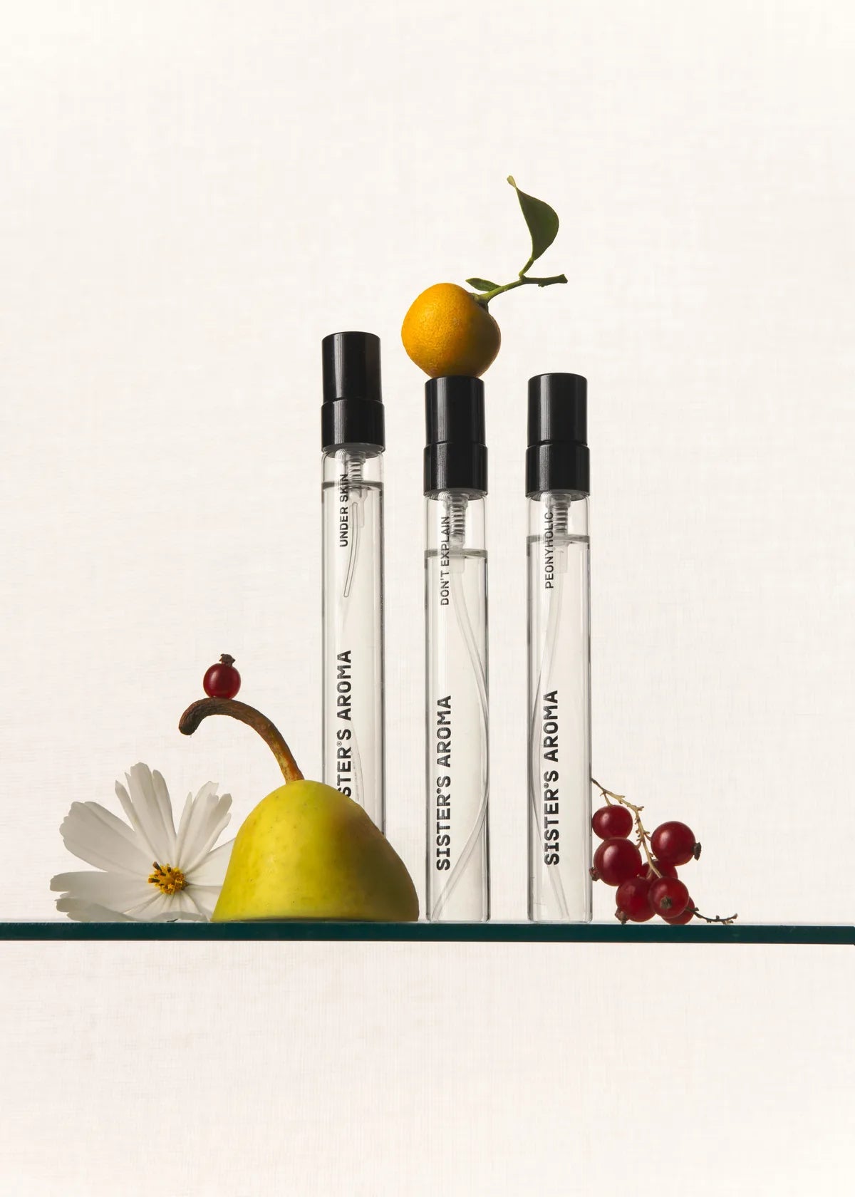 Sister’s Aroma perfumes in a fruit composition
