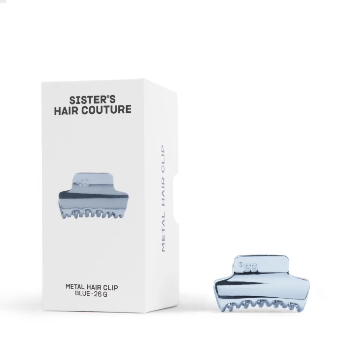 Metal Hair Clip | Blue