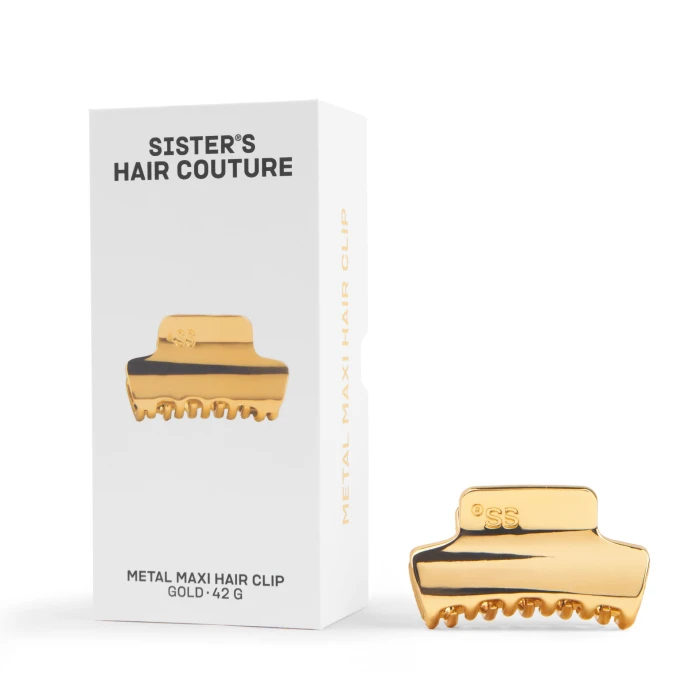 Metal Hair Clip | Gold Maxi