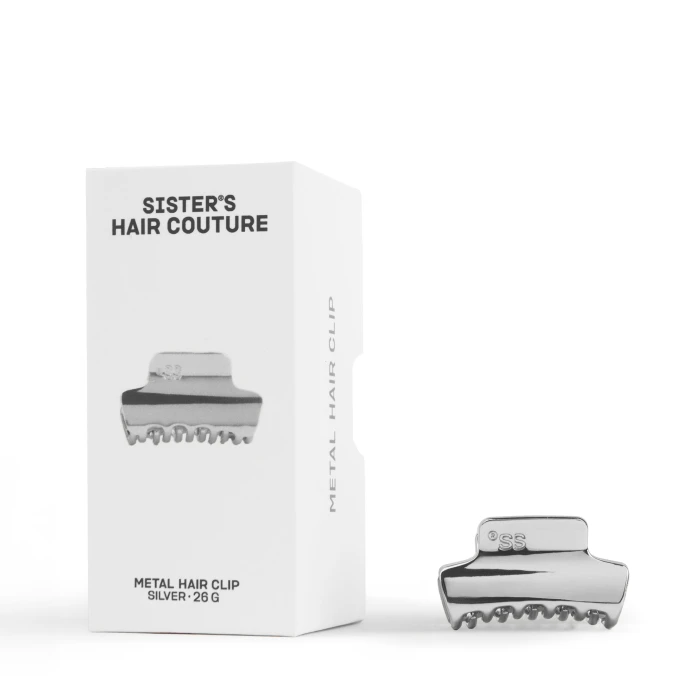 Metal Hair Clip | Silver