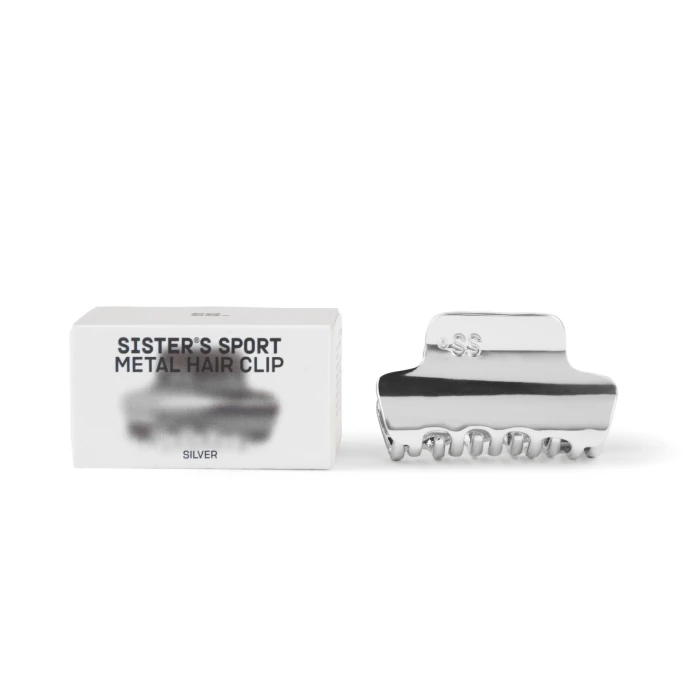 Metal Hair Clip | Silver