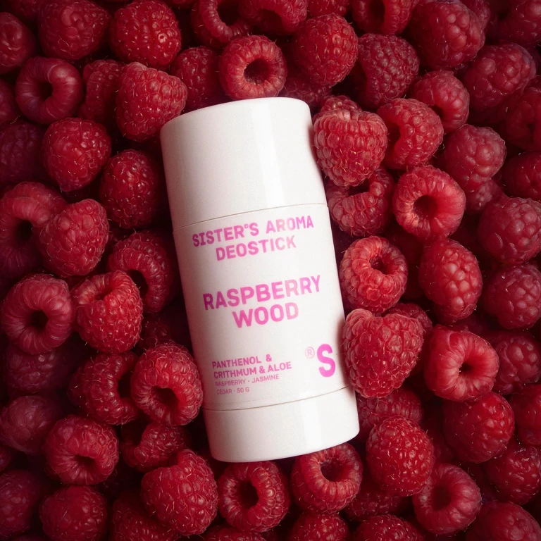 Solid Deodorant Raspberry Wood