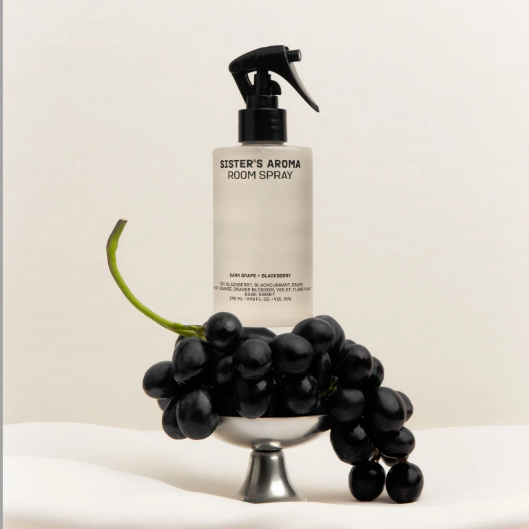 Perfumed Home Spray DARK GRAPE & BLACKBERRY