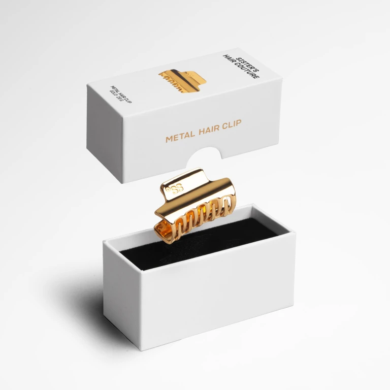 Metal Hair Clip | Gold