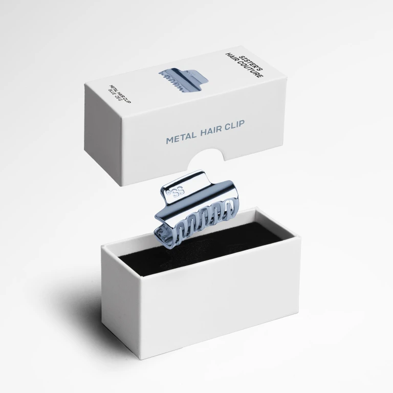 Metal Hair Clip | Blue