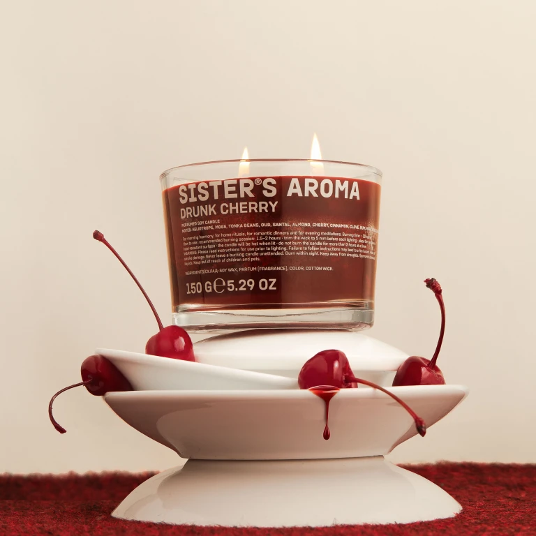 Candle DRUNK CHERRY