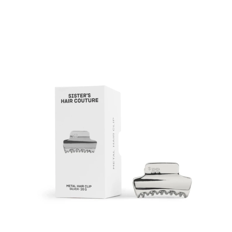 Metal Hair Clip | Silver