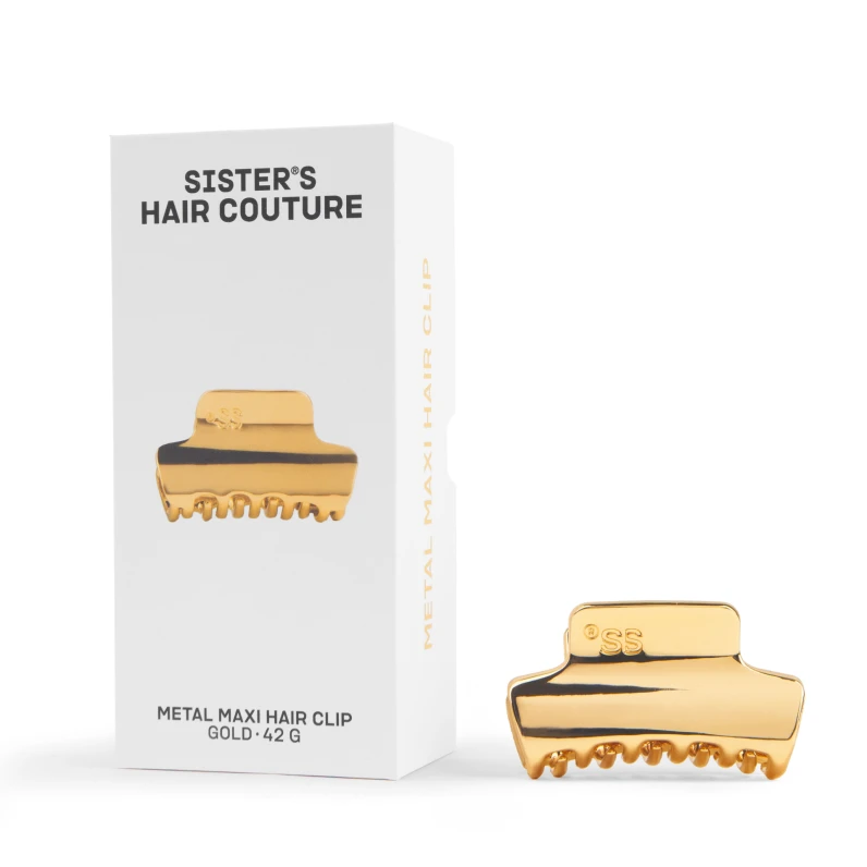 Metal Hair Clip | Gold Maxi