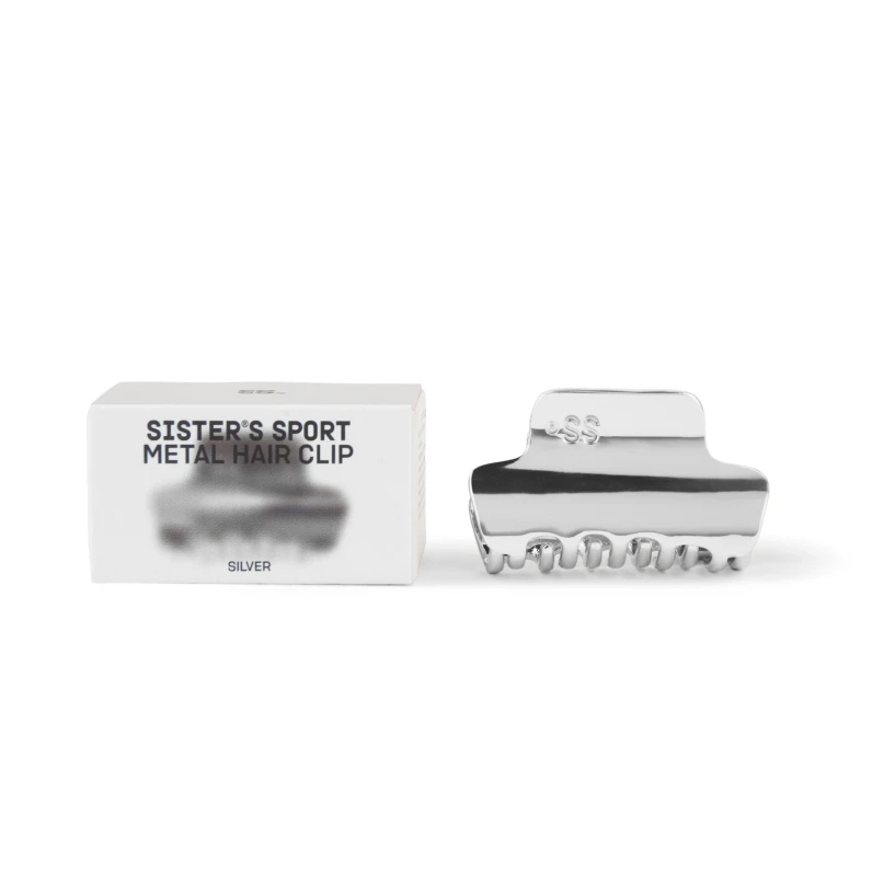 Metal Hair Clip | Silver