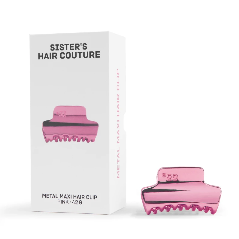 Metal Hair Clip | Pink Maxi