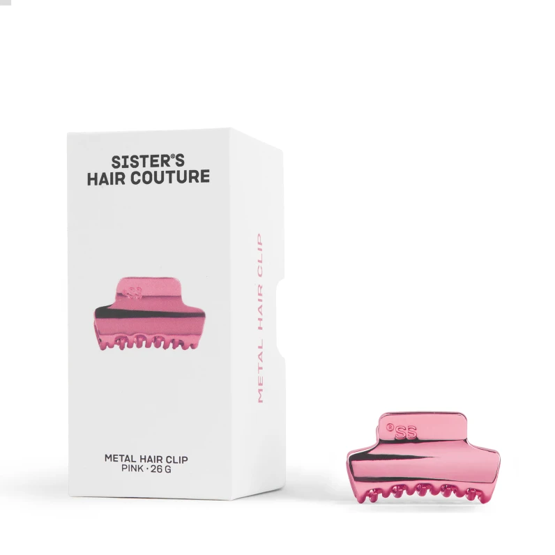 Metal Hair Clip | Pink