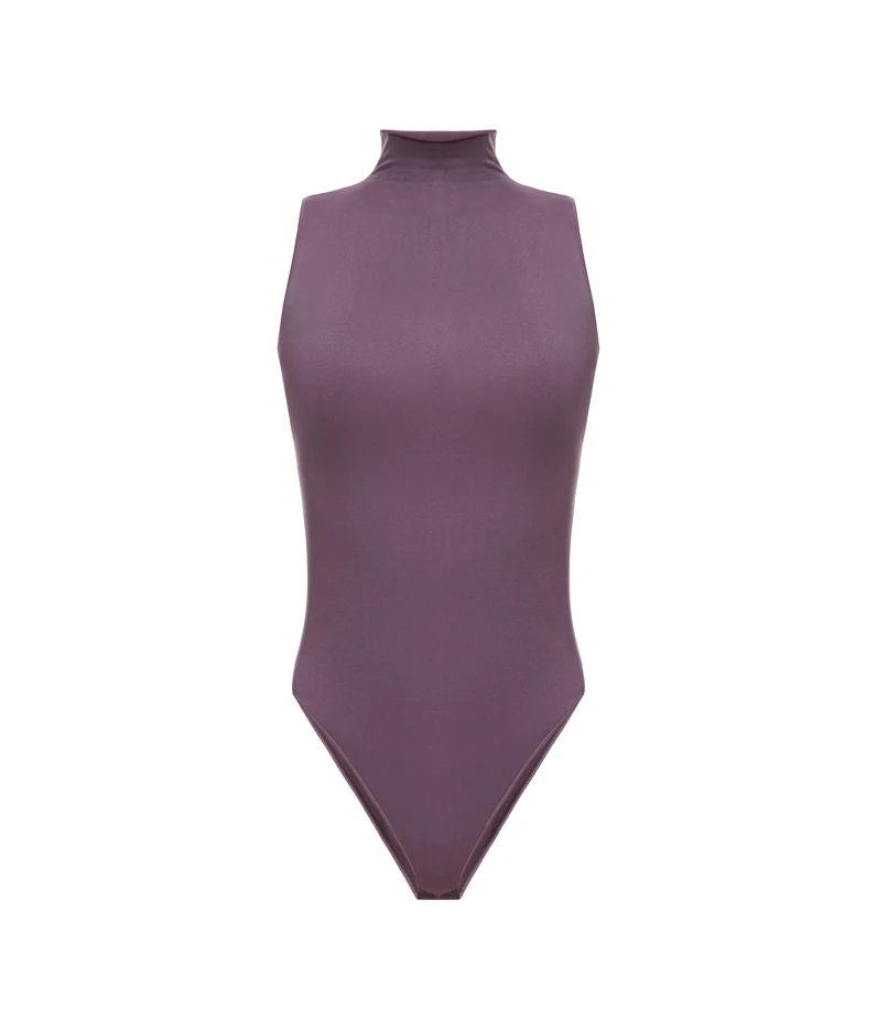 Seamless Bodysuit Plum