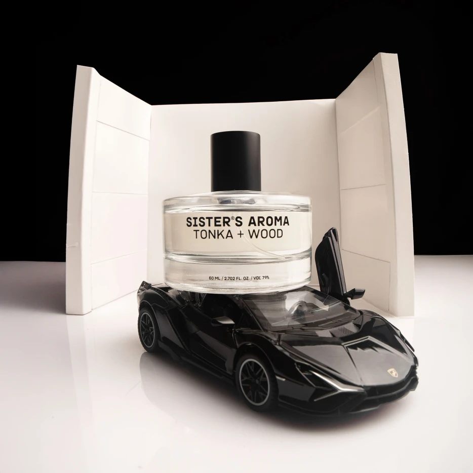 Car Perfume TONKA BEANS + WOOD