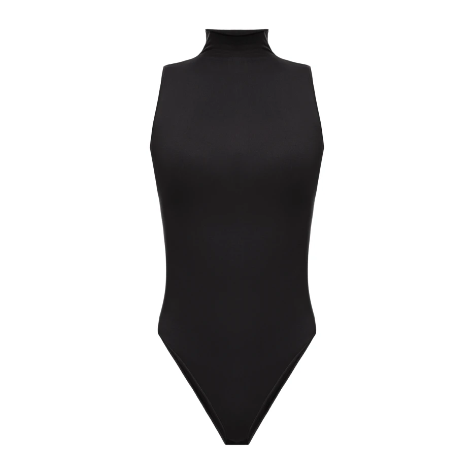 Seamless Bodysuit Dark Graphite