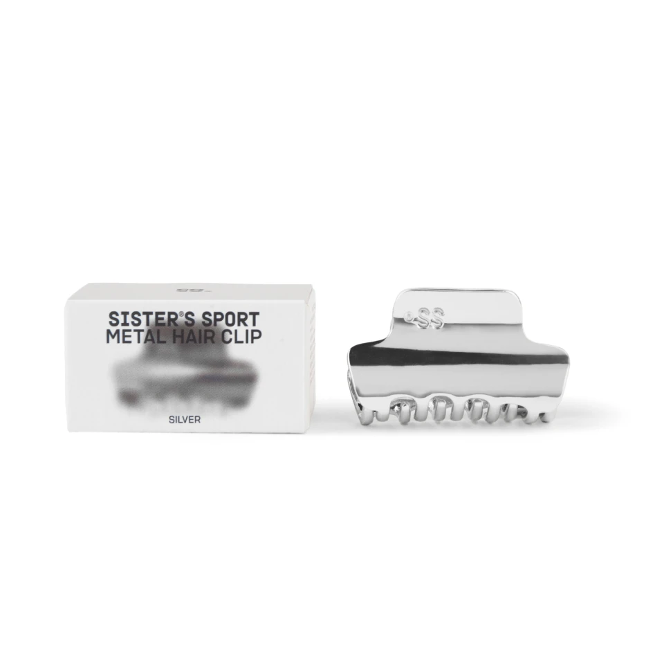 Metal Hair Clip | Silver