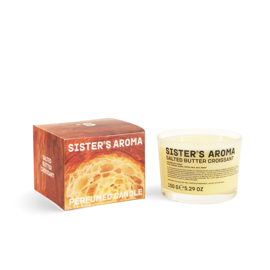 Scented Candle SALTED BUTTER CROISSANT